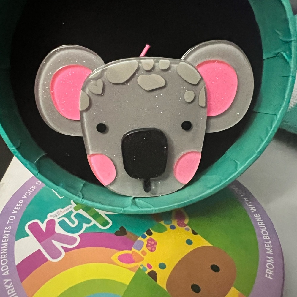 Erstwilder Keith The Koala acrylic brooch.